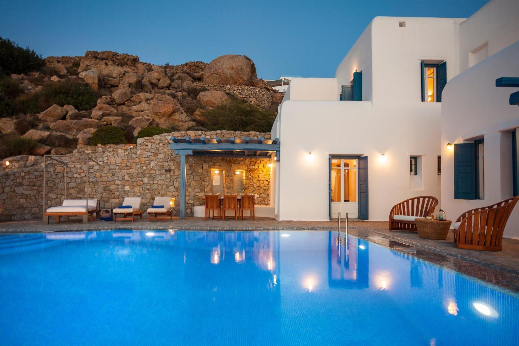 Agl Luxury Villas Mykonos Town エクステリア 写真