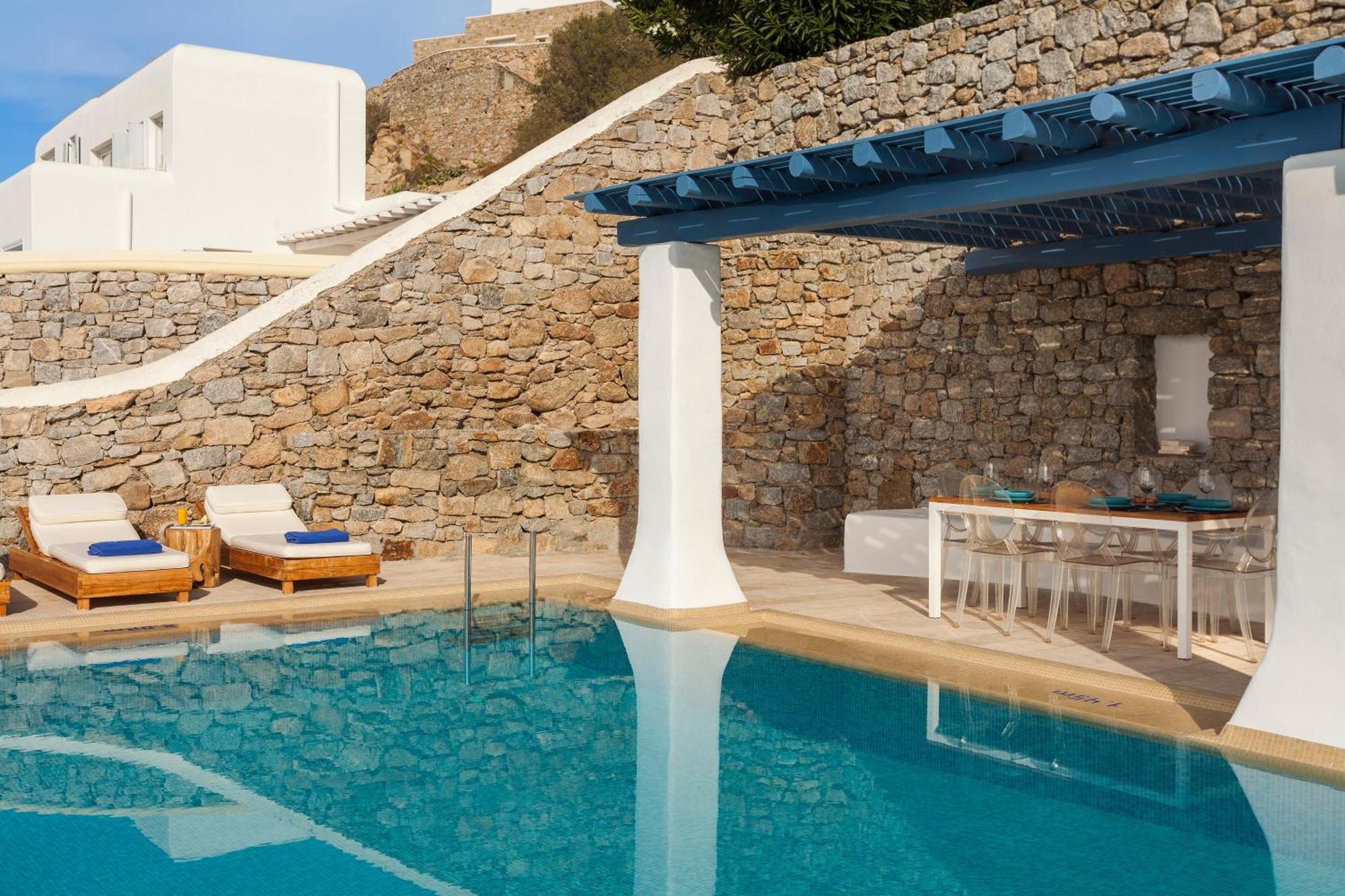 Agl Luxury Villas Mykonos Town エクステリア 写真