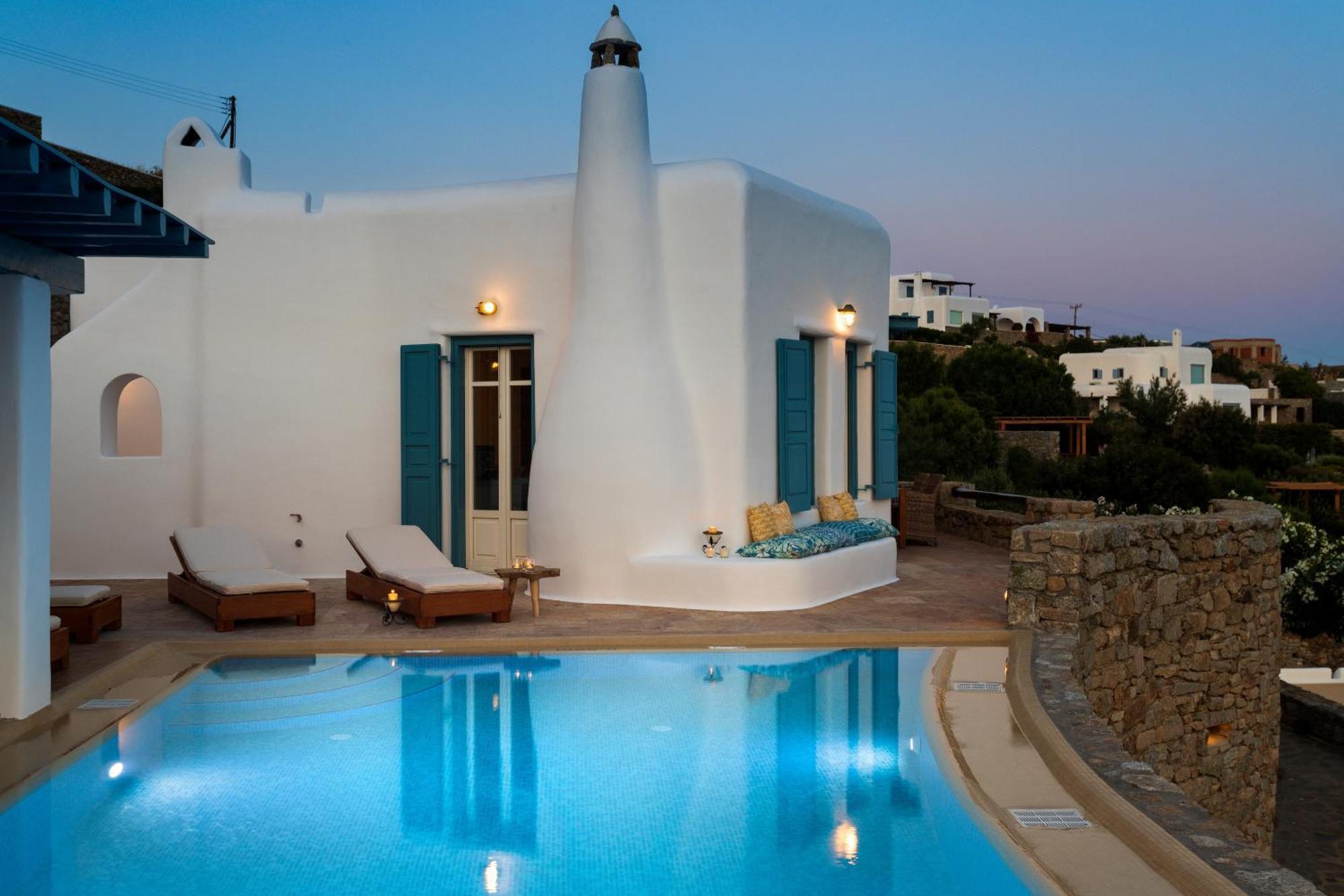 Agl Luxury Villas Mykonos Town エクステリア 写真