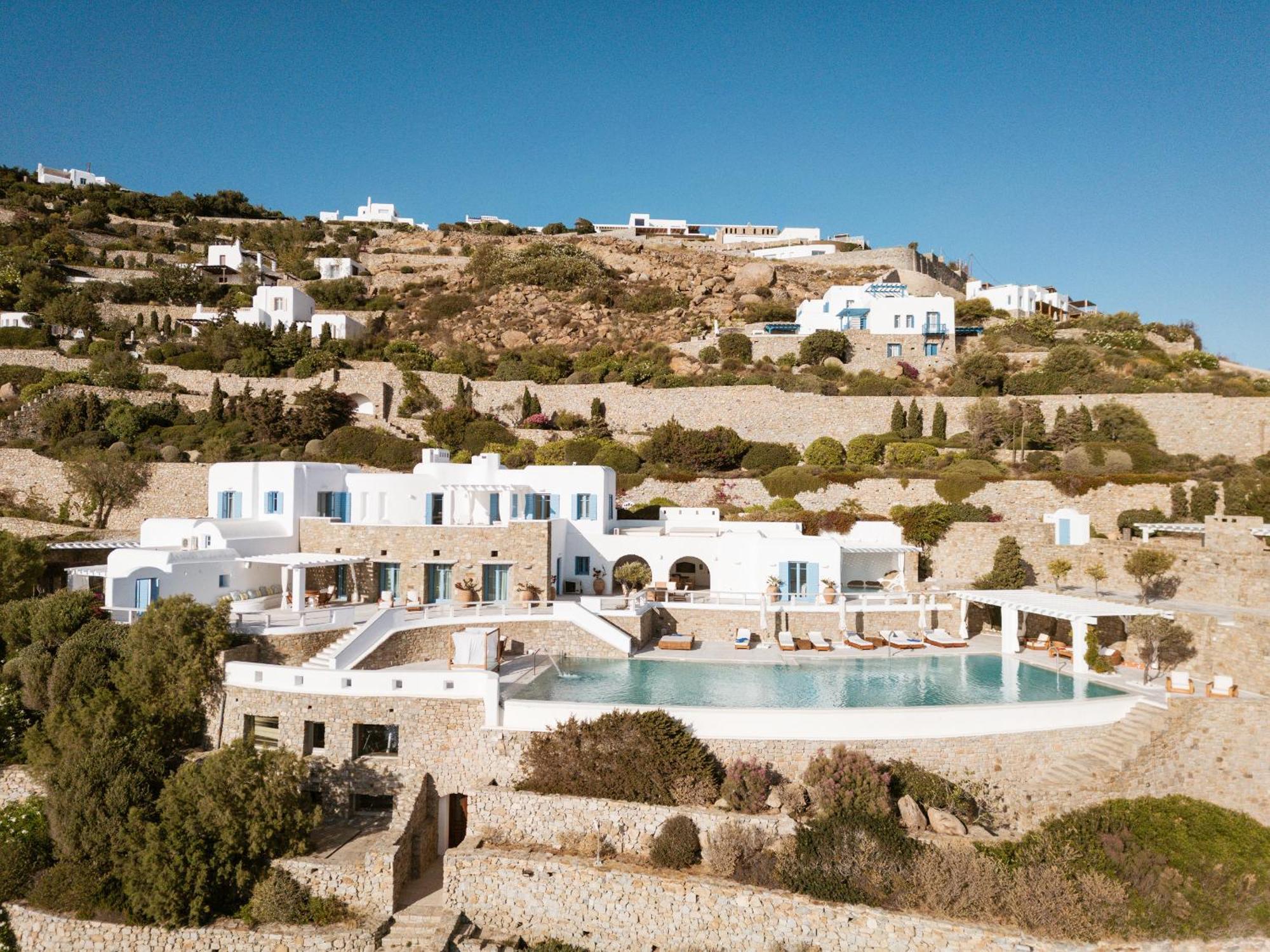 Agl Luxury Villas Mykonos Town エクステリア 写真